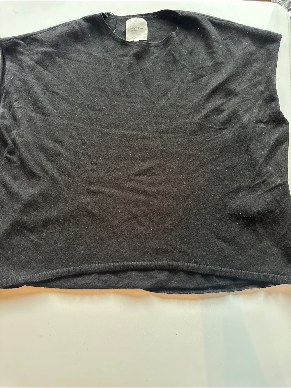 H1- Black Crewneck Short Sleeve oversized